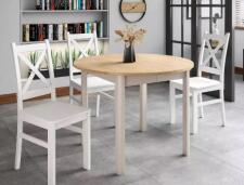 Стол обеденный SIGNAL DANTE дуб кремона/кашемир 102-144/102