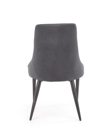 Стул HALMAR K365 серый/черный