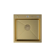 Мойка ARFEKA ECO AR 500*500 POP-UP GOLD PVD NANO