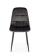 Стул HALMAR K417 черный/черный