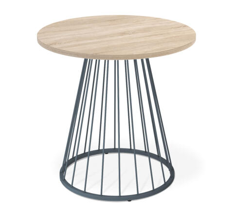 Стол Sheffilton SHT-TU85/TT90 ЛДСП антрацит/дуб сонома