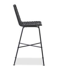 Стул барный HALMAR H97 черный/черный