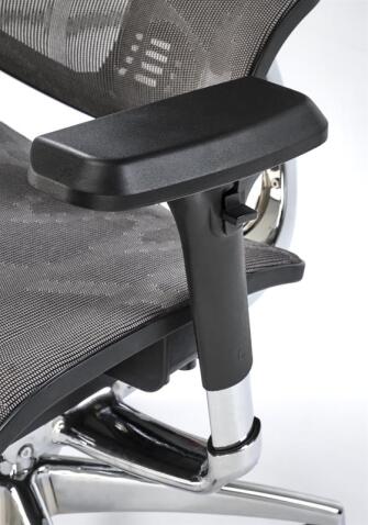 Кресло компьютерное HALMAR ETHAN серый/черный