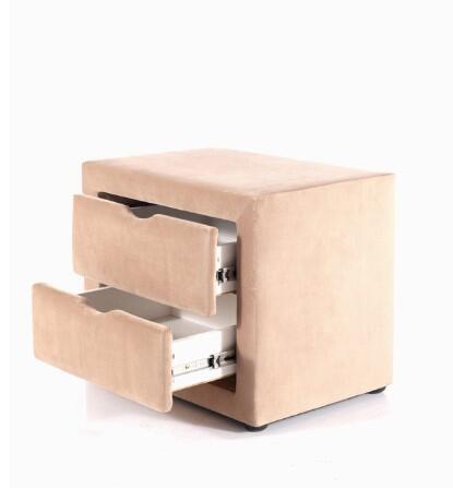 Тумба прикроватная SIGNAL ET-002 Velvet Bluvel 28 бежевый