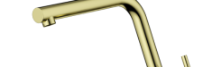 Смеситель для кухни Omoikiri Nakagawa LG светлое золото