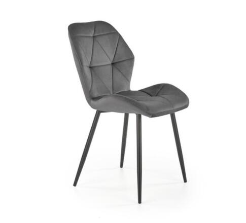 Стул HALMAR K453 серый/черный