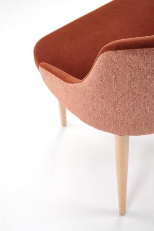 Стул HALMAR MALAGA Mavel 44/Stelar 54 корица/бук