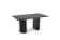 Стол обеденный HALMAR BOLERO черный дуб/черный 160-250/90