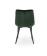 Стул HALMAR K580 темно-зеленый/черный