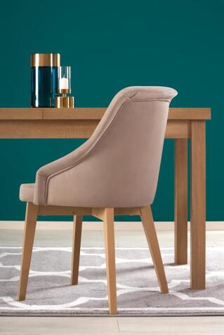 Стол обеденный HALMAR TIAGO 2 дуб крафт/дуб крафт 140-220/80