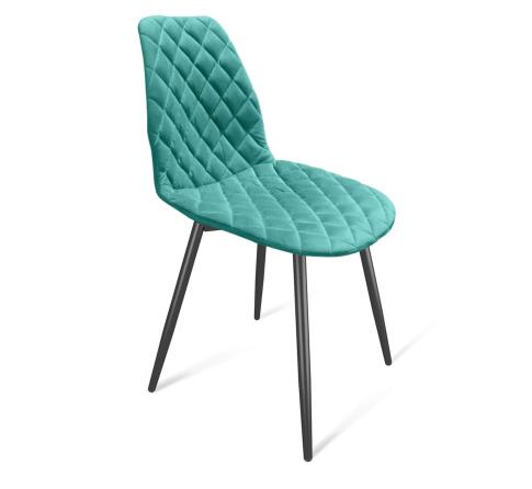 Стул Sheffilton SHT-ST29-С12/S95-1 голубая лагуна/черный муар Стул Sheffilton SHT-ST29-С12/S95-1 голубая лагуна/черный муар