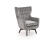 Кресло HALMAR MARVEL серый/черный