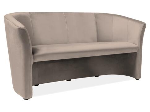 Диван SIGNAL TM-3 Velvet Bluvel 40 темно-бежевый Диван SIGNAL TM-3 Velvet Bluvel 40 темно-бежевый