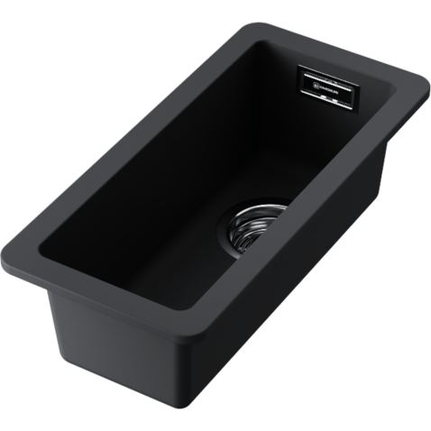 Кухонная мойка Omoikiri Kata 20-U-BL Artgranit/черный