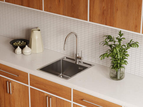 Кухонная мойка из нержавейки Omoikiri Daisen 44-IN нержавеющая сталь