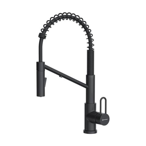 Смеситель для кухни Omoikiri Mikawa 2 Plus SB GB графит