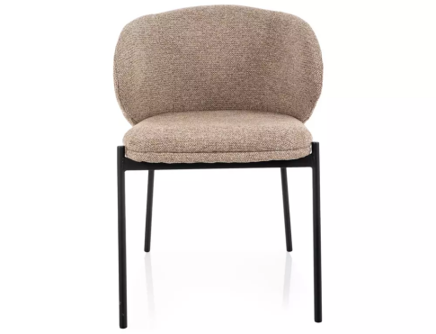 Стул SIGNAL KIOTO t.253 бежевый/черный