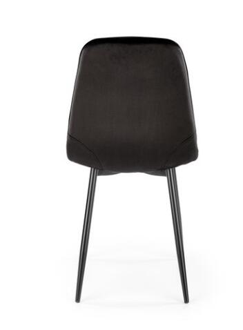 Стул HALMAR K417 черный/черный