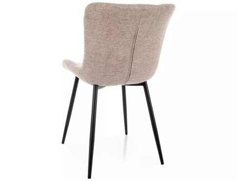 Стул SIGNAL JULIA Brego 31 светло-бежевый/черный