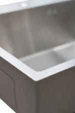 Кухонная мойка из нержавейки BLANTEK FS-5848S Brushed ECO