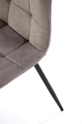 Стул HALMAR K560 серый/черный