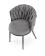 Стул HALMAR K516 серый/черный