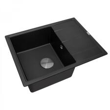 Мойка ZORG Rock 65 PREMIUM black metallic