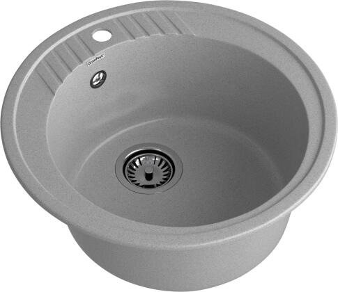 Кухонная мойка GRANFEST RONDO R-520 серый