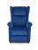 Кресло HALMAR AGUSTIN 2 раскладное, темно-синий