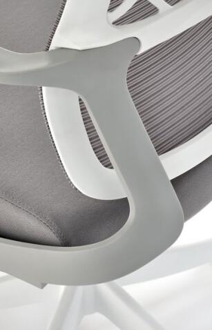Кресло компьютерное HALMAR VESUVIO 2 серый/белый