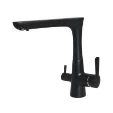Смеситель для кухни GRANFEST 3223 черный