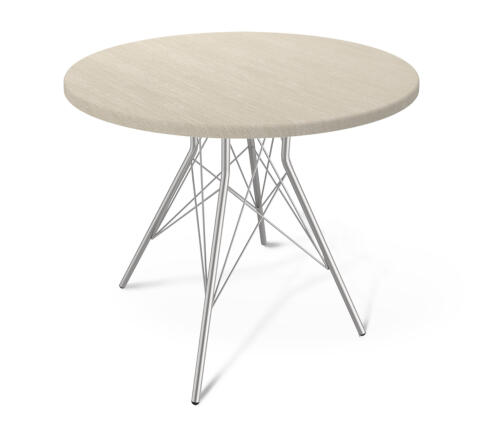 Стол Sheffilton SHT-TU2-1/80 МДФ артикул SHT-T78 хром лак/ассаль