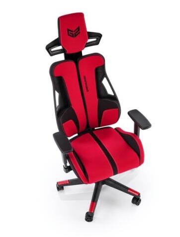 Кресло компьютерное HALMAR NITRO 2 красный/черный