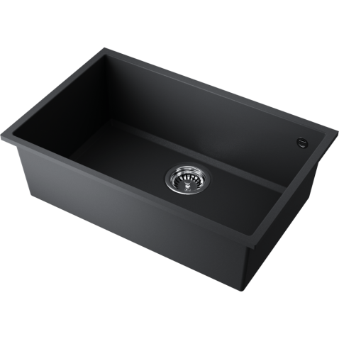Кухонная мойка Omoikiri Tedori 66-U-BL Tetogranit/черный