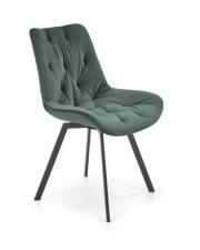 Стул HALMAR K519 темно-зеленый/черный, поворотный