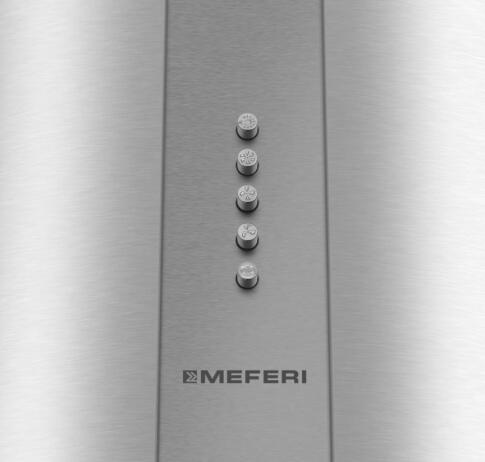 Вытяжка кухонная MEFERI TUBE40IX ISLA POWER