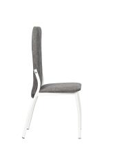 Стул ВВР Румба серый/белый, рогожка