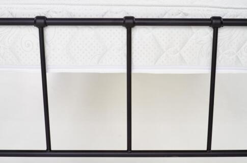 Кровать HALMAR LINDA черный, 120/200