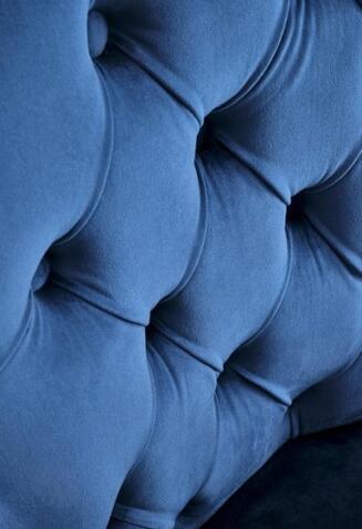 Стул HALMAR MIYA темно-синий/черный