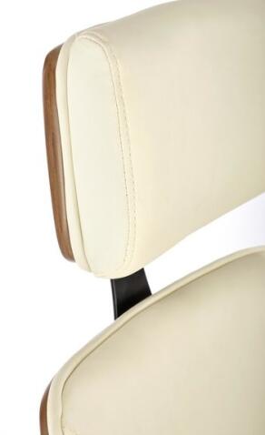 Кресло компьютерное HALMAR IGNAZIO ореховый/кремовый