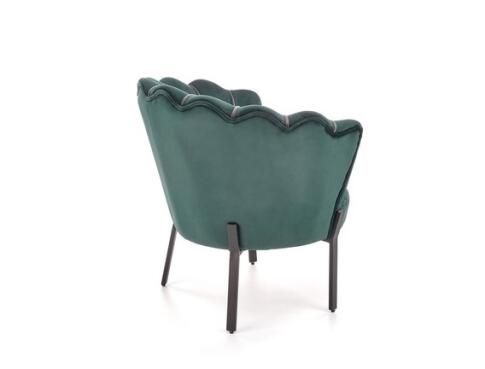 Кресло HALMAR ANGELO темно-зеленый/черный