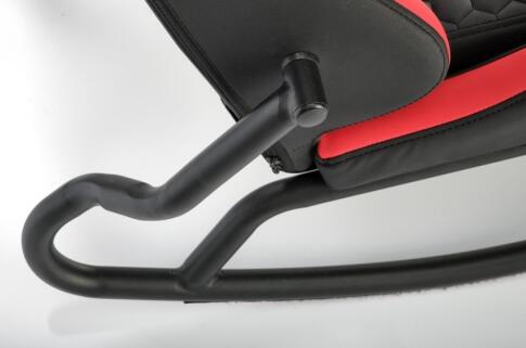 Кресло компьютерное HALMAR GAMER черный/красный