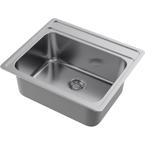 Кухонная мойка из нержавейки Omoikiri Ashi 56-IN нержавеющая сталь