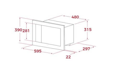 Микроволновая печь TEKA ML 8210 BIS WHITE MARBLE