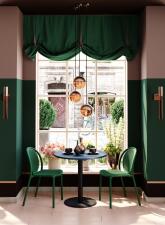 Стул Sheffilton SHT-S172 темно-зеленый