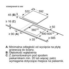Поверхность электрическая BOSCH PKF631FP3E