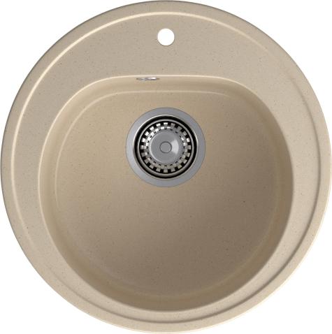 Кухонная мойка GRANFEST RONDO R-510 кашемир