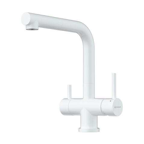 Смеситель для кухни Omoikiri Takamatsu S PW pure white