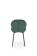 Стул HALMAR K538 темно-зеленый/черный