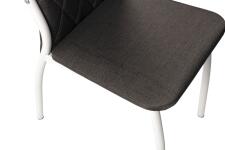 Стул ВВР Румба Бурый/белый, рогожка